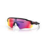 Oakley Sunglasses Radar EV Path (Lens Colour: Prizm Road) matte black - 1 pair of glasses with hard case